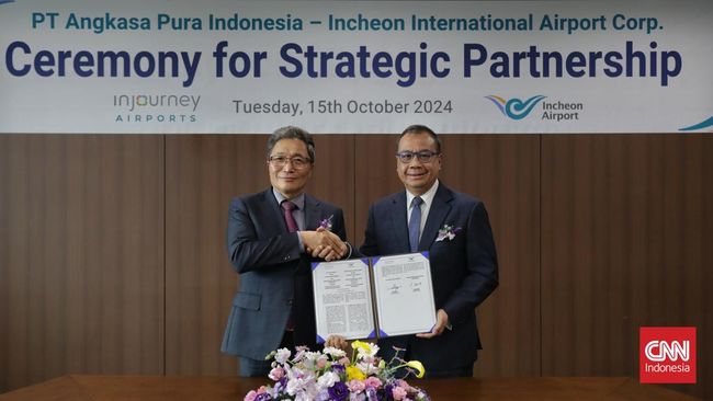 InJourney Airports Gandeng Incheon Kelola Bandara di Luar Negeri