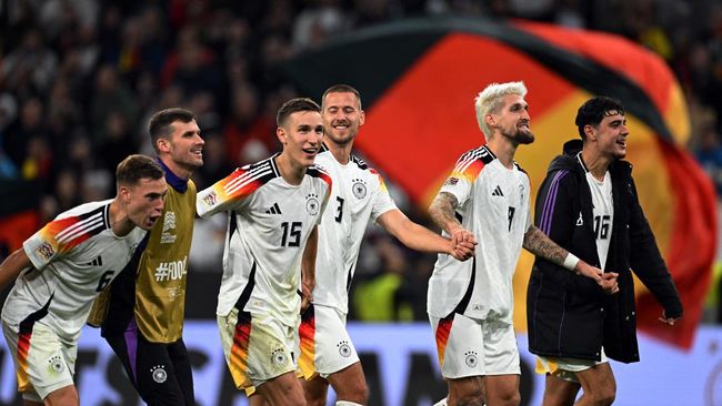 FOTO: Perkasa Tumbuk Belanda, Jerman Menuju Jalur Juara Nations League