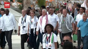 VIDEO: Momen Presiden Kuba Pimpin Demonstrasi Pro-Palestina