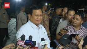 VIDEO: Soal Audisi Calon Menteri, Prabowo: Apresiasi ke Ketum Partai
