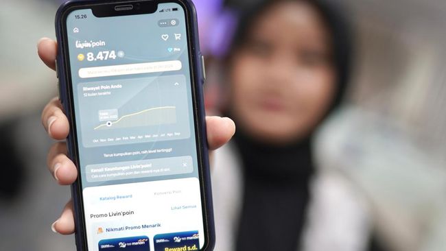 Livin\'poin Bank Mandiri, Mudah Kumpulkan Poin, Gampang Penukarannya