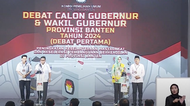 Calon Gubernur Banten Andra Soni berjanji menghapuskan praktik sogok-menyogok masuk sekolah negeri jika terpilih di Pilkada Banten 2024.