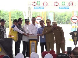 Tol Betung-Tempino-Jambi Diresmikan Jokowi