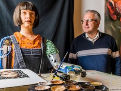 Pertama Kali di Dunia, Lukisan Karya Robot Akan Dijual di Sothebys