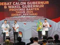 QC Pilgub Banten Charta 49,33%: Andra-Dimyati 57%, Airin-Ade 43%
