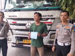 Sopir Truk Viral Lawan Arah di Jakut Ditemukan, Langsung Ditilang!