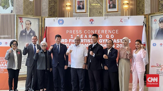 Indonesia bersiap menjadi tuan rumah FIG Artistic Gymnastics World Championship 2025 yang diselenggarakan pada 14-25 Oktober 2025 di Indonesia Arena, Jakarta.