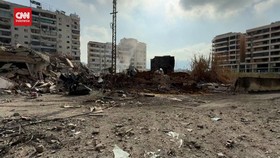 VIDEO: Melihat Kehancuran Beirut Lebanon usai Dibombardir Israel