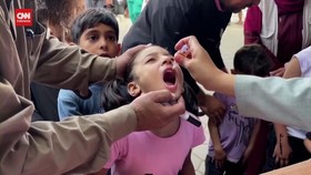 VIDEO: WHO Gelar Vaksinasi Polio untuk 92 Ribu Anak-anak di Gaza