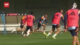 VIDEO: Mbappe Latihan Bareng Real Madrid di Tengah Tuduhan Pemerkosaan