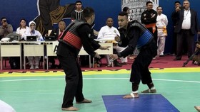 Tenaga Kesehatan di Kejuaraan Pencak Silat CNN Indonesia Piala Menpora