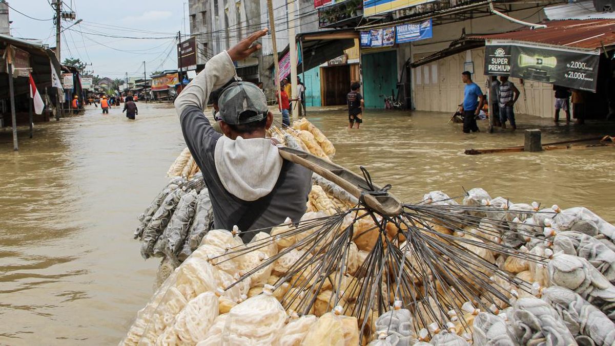 13 Ribu Warga Aceh Mengungsi Imbas Banjir