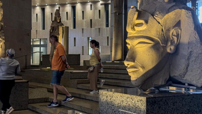 FOTO: Mesir Akhirnya Buka GEM, Museum Arkeologi Terbesar di Dunia