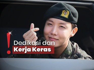 J-Hope BTS Selesai Wajib Militer, Disambut Jin dan Ratusan ARMY