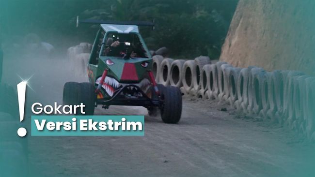 Tantang Adrenalin Cobain Gokart Offroad di Jogja, Berasa Balapan