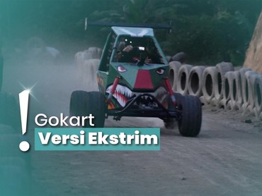 Tantang Adrenalin Cobain Gokart Offroad di Jogja, Berasa Balapan