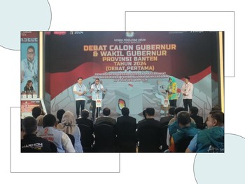 Mengukur Janji Debat Perdana Pilgub Banten 2024