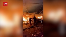 VIDEO: Detik-detik Israel Bakar Hidup-hidup Warga di Gaza