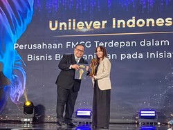Berkat Bisnis Berkelanjutan, Unilever Raih Penghargaan detikcom Awards 2024