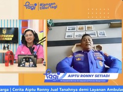 Selain untuk Pasien dan Jenazah, Ambulans Aiptu Ronny Kirim Bantuan Bencana Alam