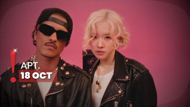 Saling Goda di IG, Bruno Mars dan Rose BLACKPINK Rilis MV APT.