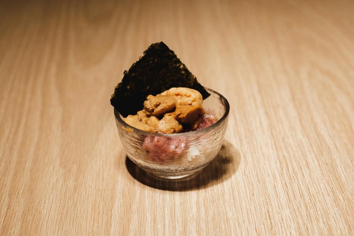Ilustrasi sushi omakase