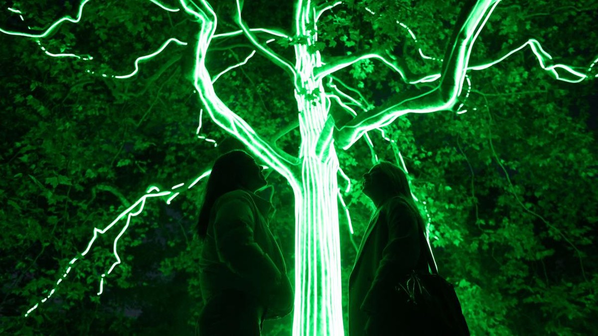 FOTO: Halloween di Kew Gardens London Siap Menakuti Pengunjung