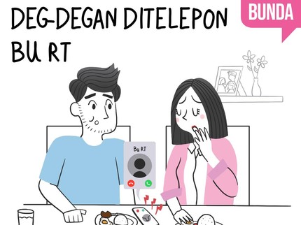 Deg-degan Ditelepon BU RT