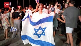 VIDEO: Euforia Warga Israel, Rayakan Kematian Yahya Sinwar