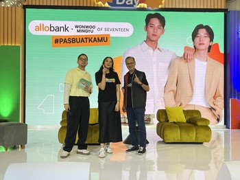 MINGYU dan WONWOO SEVENTEEN Jadi Brand Ambassador Terbaru AlloBank yang #PasBuatKamu