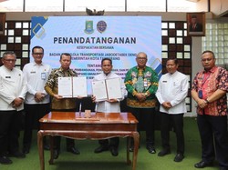 Pemkot Tangerang & BPTJ Teken MoU Dorong Penggunaan Transportasi Umum