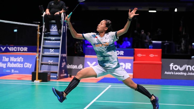 Putri Kusuma Wardani berhasil menjuarai Korea Masters 2024 usai mengalahkan tunggal putri China Han Qian Xi di laga final, Minggu (10/11).