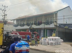 Gudang Logistik KPU Lubuklinggau Terbakar