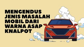 INFOGRAFIS: Mengendus Masalah Mobil dari Warna Asap Knalpot