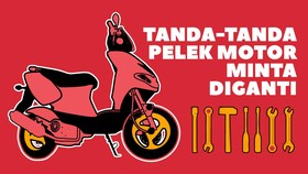 INFOGRAFIS: Tanda-tanda Pelek Motor Minta Diganti