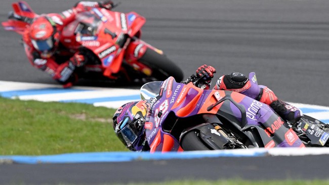 Berikut link live streaming MotoGP Australia 2024 yang akan berlangsung pada Minggu (20/10) pagi WIB.