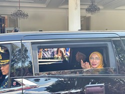 Maruf Tinggalkan Istana Wapres Usai Pisah Sambut dengan Gibran