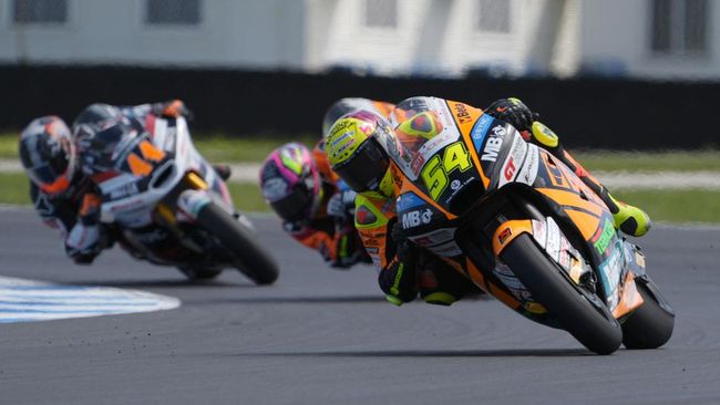 Hasil Moto2 Australia: Aldeguer Menang, Mario Aji Raih Poin