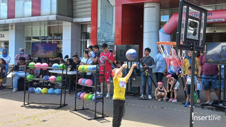 Olimpiade Balita lomba basket individu