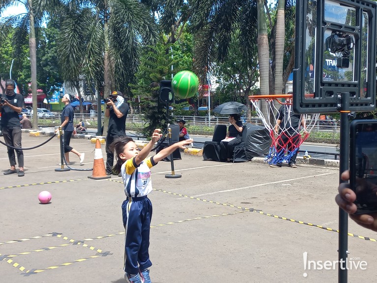 Olimpiade Balita lomba basket individu