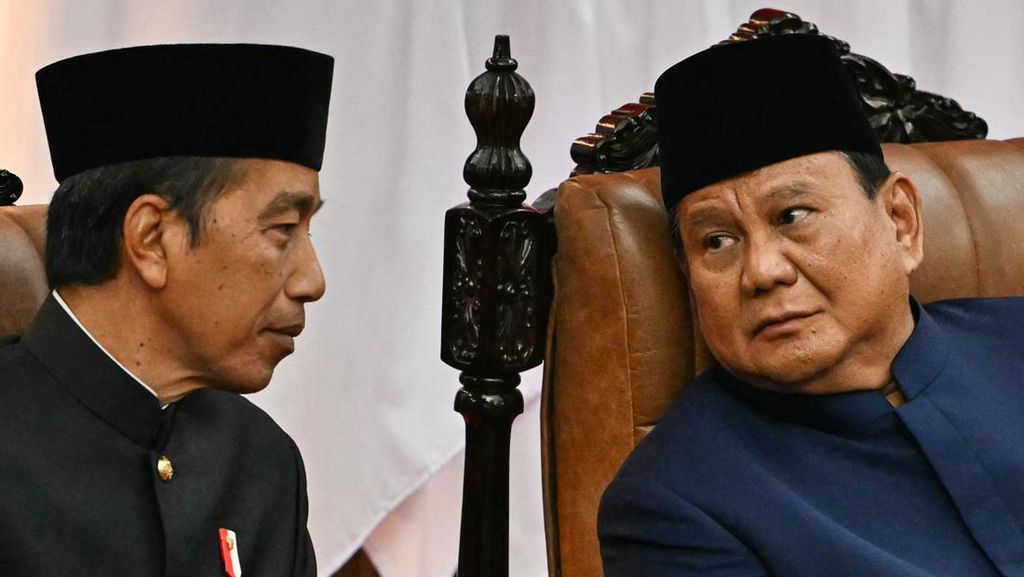 Potret Hangat Lebaran Prabowo dan Keluarga Jokowi di Istana Negara