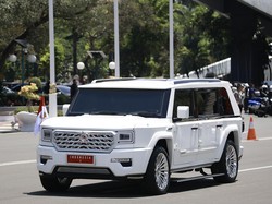 Kemampuan Mobil Presiden Prabowo Tangkal Serangan Senjata Api
