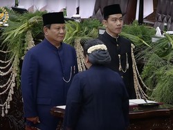 Sah! Prabowo Jadi Presiden ke-8 RI, Gibran Wapres ke-14
