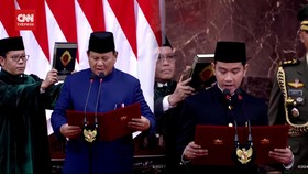 VIDEO: Prabowo-Gibran Resmi Dilantik Jadi Presiden-Wakil Presiden RI