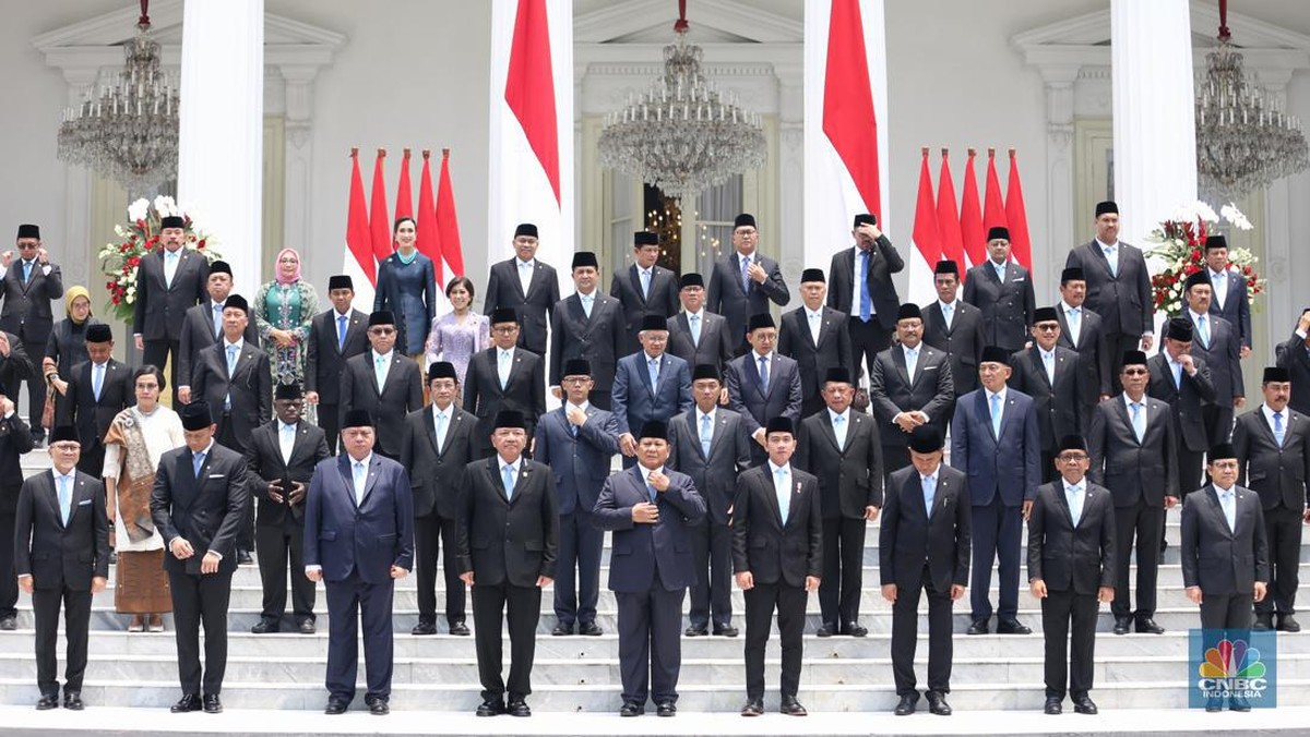 Ragam Nama Kabinet Indonesia dari Soekarno hingga Prabowo