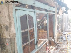 3 Kontrakan Dekat TPU Semper Jakut Hangus Terbakar, Diduga Korsleting