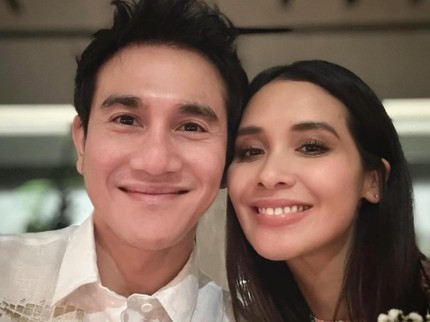 Rayakan Ultah Pernikahan ke-12, Marsha & Vino G Bastian Dapat Kado Manis dari Sang Putri