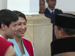 Video: Veronica Tan Didampingi Nicholas Sean saat Dilantik Jadi Wamen PPPA