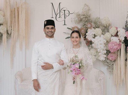 7 Potret Pernikahan Pevita Pearce dengan Pengusaha Asal Malaysia Mirzan Meer
