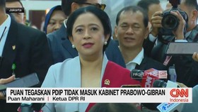 Puan Tegaskan PDIP Tidak Masuk Kabinet Prabowo-Gibran